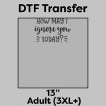 DTF Transfer 13" Thumbnail