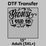 DTF Transfer 13" Thumbnail