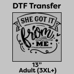 DTF Transfer 13" Thumbnail