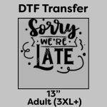 DTF Transfer 13" Thumbnail