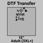 DTF Transfer 13" Thumbnail