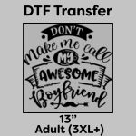 DTF Transfer 13" Thumbnail