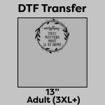 DTF Transfer 13" Thumbnail