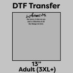 DTF Transfer 13" Thumbnail