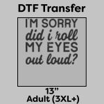 DTF Transfer 13" Thumbnail