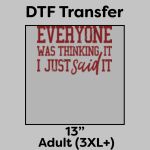 DTF Transfer 13" Thumbnail