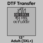 DTF Transfer 13" Thumbnail