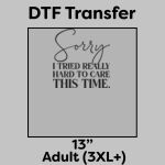 DTF Transfer 13" Thumbnail