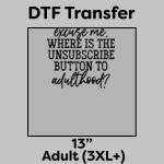 DTF Transfer 13" Thumbnail