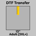 DTF Transfer 13" Thumbnail