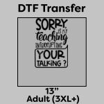 DTF Transfer 13" Thumbnail