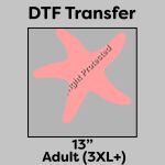 DTF Transfer 13" Thumbnail