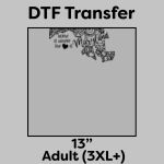 DTF Transfer 13" Thumbnail