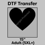 DTF Transfer 15" Thumbnail