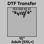 DTF Transfer 15" Thumbnail