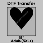 DTF Transfer 15" Thumbnail