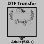 DTF Transfer 15" Thumbnail