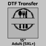 DTF Transfer 15" Thumbnail