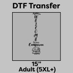 DTF Transfer 15" Thumbnail