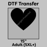 DTF Transfer 15" Thumbnail