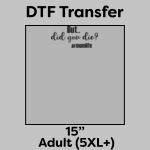 DTF Transfer 15" Thumbnail