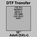 DTF Transfer 15" Thumbnail