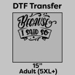 DTF Transfer 15" Thumbnail