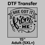 DTF Transfer 15" Thumbnail