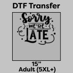 DTF Transfer 15" Thumbnail