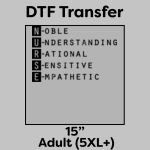 DTF Transfer 15" Thumbnail