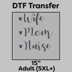 DTF Transfer 15" Thumbnail