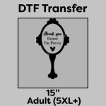 DTF Transfer 15" Thumbnail