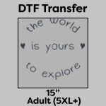 DTF Transfer 15" Thumbnail