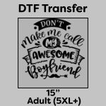DTF Transfer 15" Thumbnail