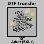 DTF Transfer 15" Thumbnail