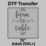 DTF Transfer 15" Thumbnail