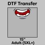 DTF Transfer 15" Thumbnail