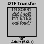 DTF Transfer 15" Thumbnail