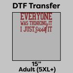 DTF Transfer 15" Thumbnail