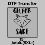 DTF Transfer 15" Thumbnail