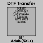 DTF Transfer 15" Thumbnail