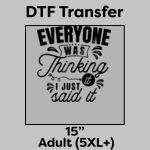 DTF Transfer 15" Thumbnail