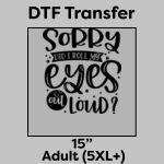 DTF Transfer 15" Thumbnail