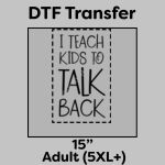 DTF Transfer 15" Thumbnail