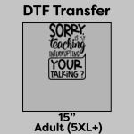 DTF Transfer 15" Thumbnail