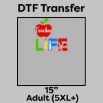 DTF Transfer 15" Thumbnail