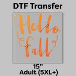 DTF Transfer 15" Thumbnail