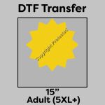 DTF Transfer 15" Thumbnail