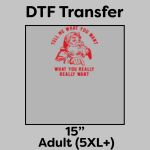 DTF Transfer 15" Thumbnail