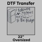 DTF Transfer 22" Thumbnail